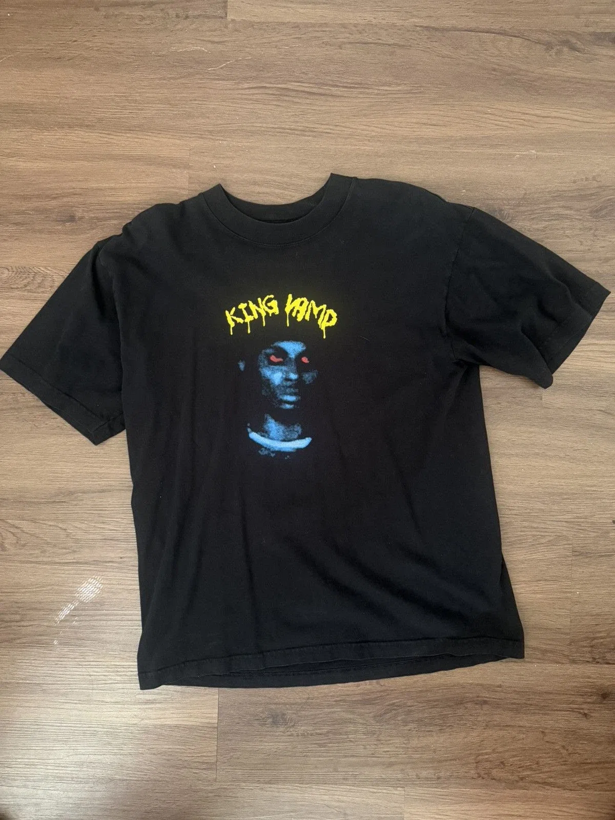 Playboi Carti King Vamp Tour Graphic Tee — Black primary image