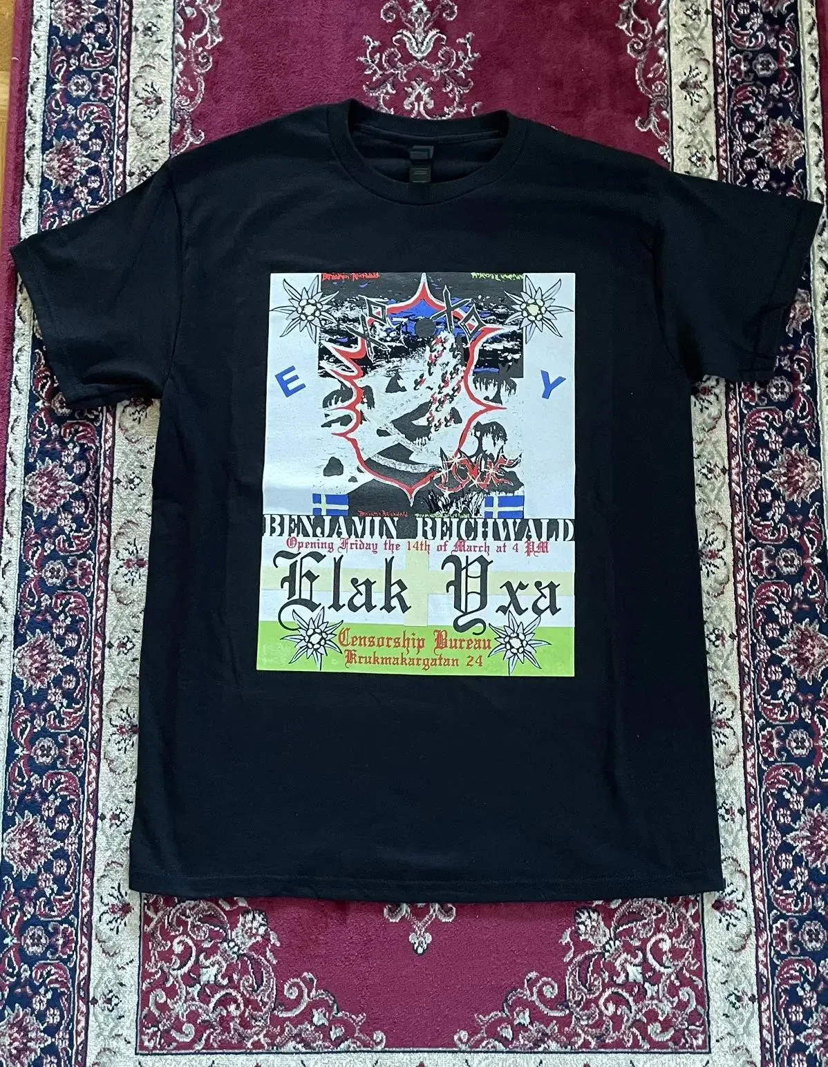 Bladee Elak Yxa Tee (Black) primary image