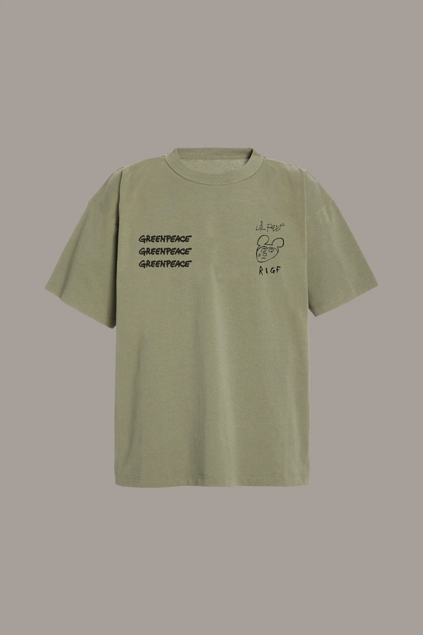 Lil Peep Heavy Brightside Tee (Forest) primary image