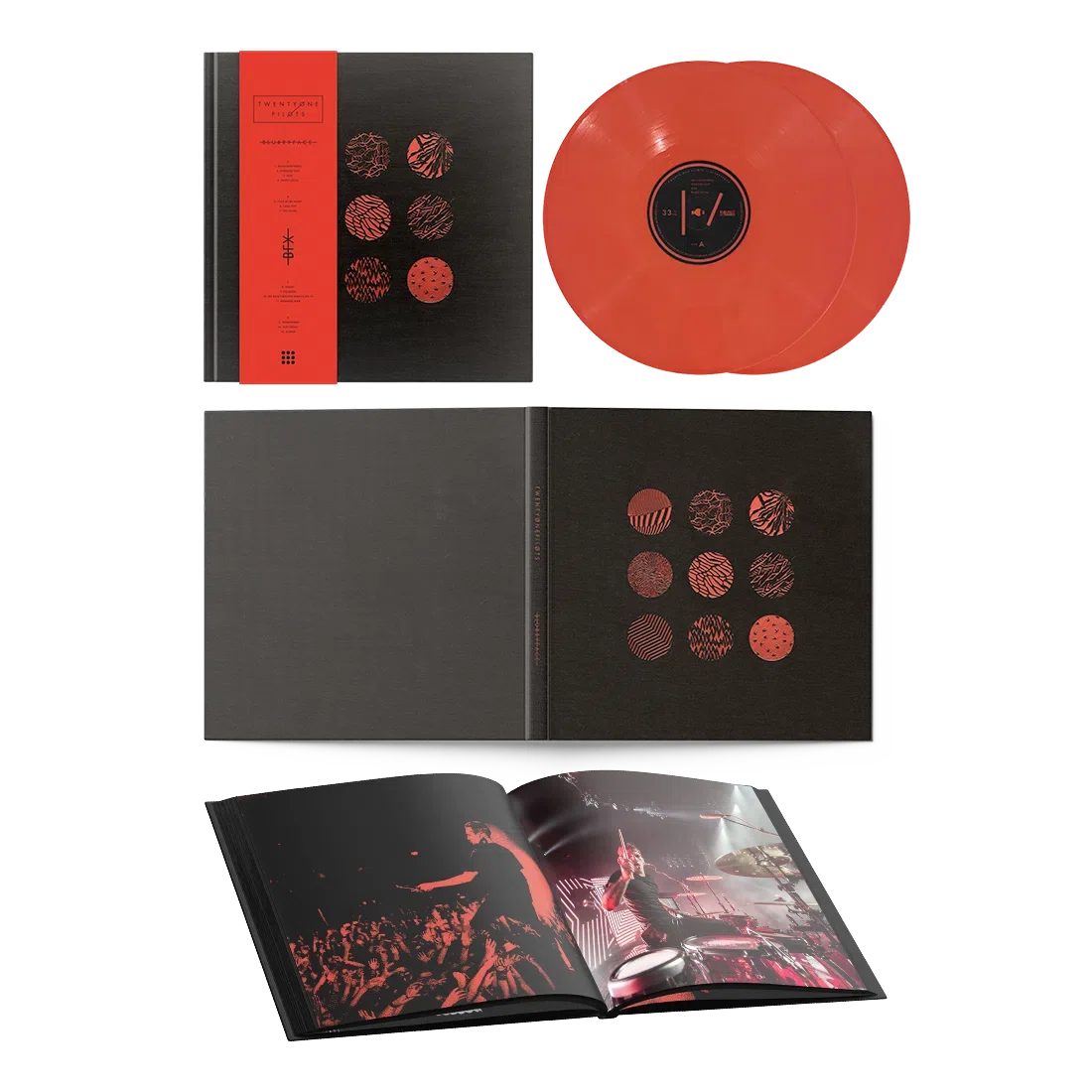 Twenty One Pilots Blurryface (10th Anniversary) Vinyl Coffee Table Book
