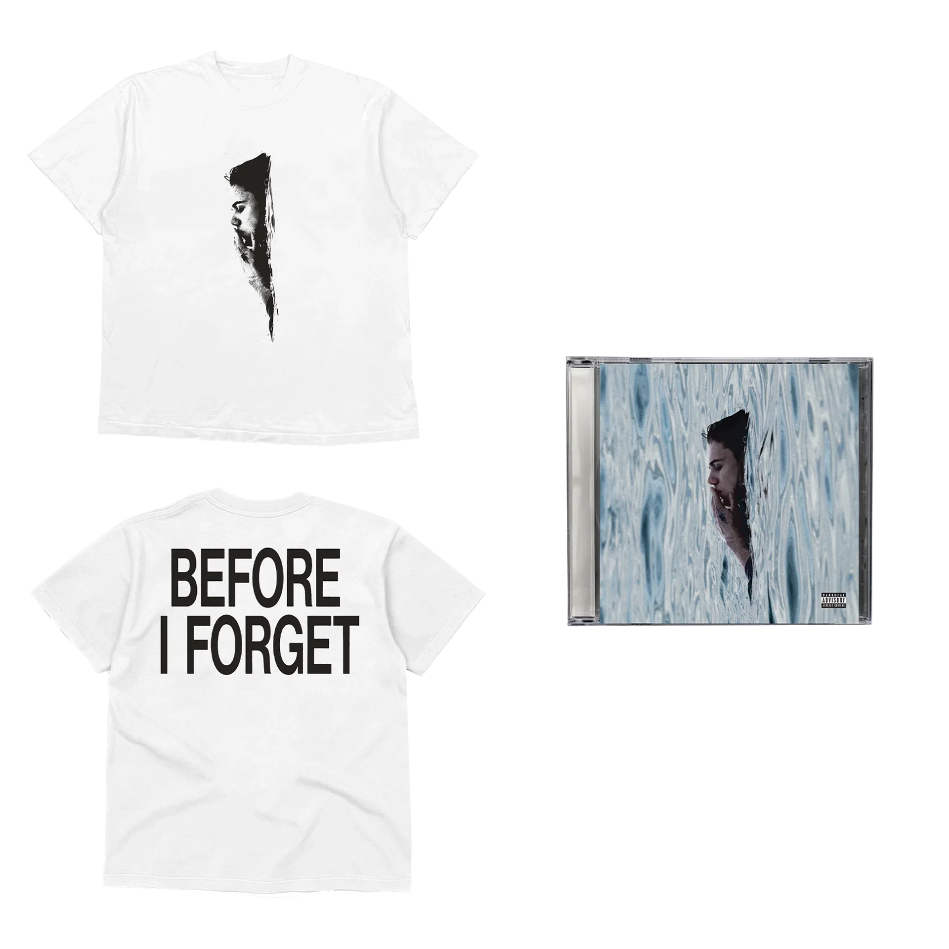The Kid LAROI BEFORE I FORGET CD + BIF ALBUM TEE