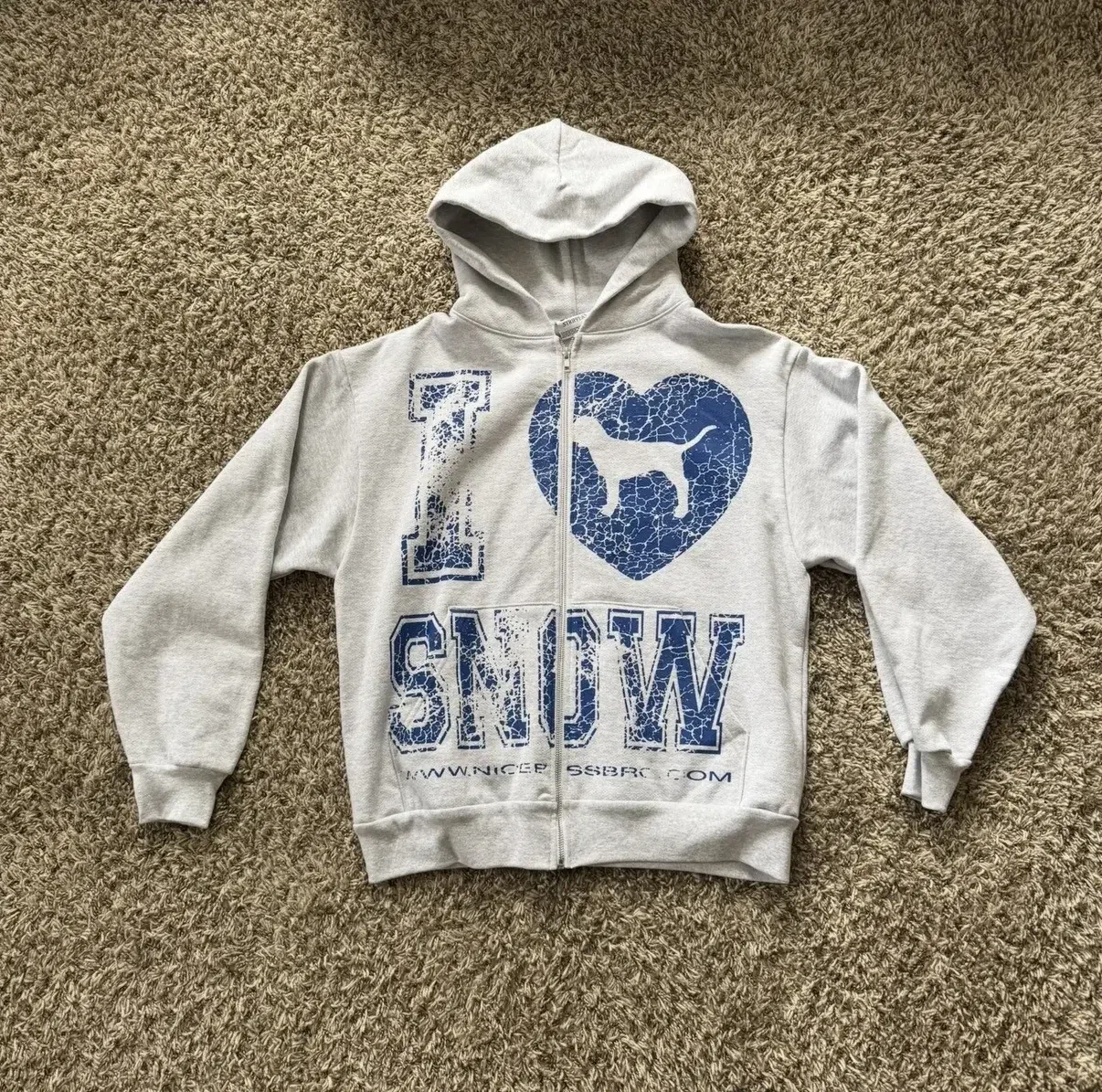 Snow Strippers I Heart Snow Tour ‘26 Zip-Up primary image