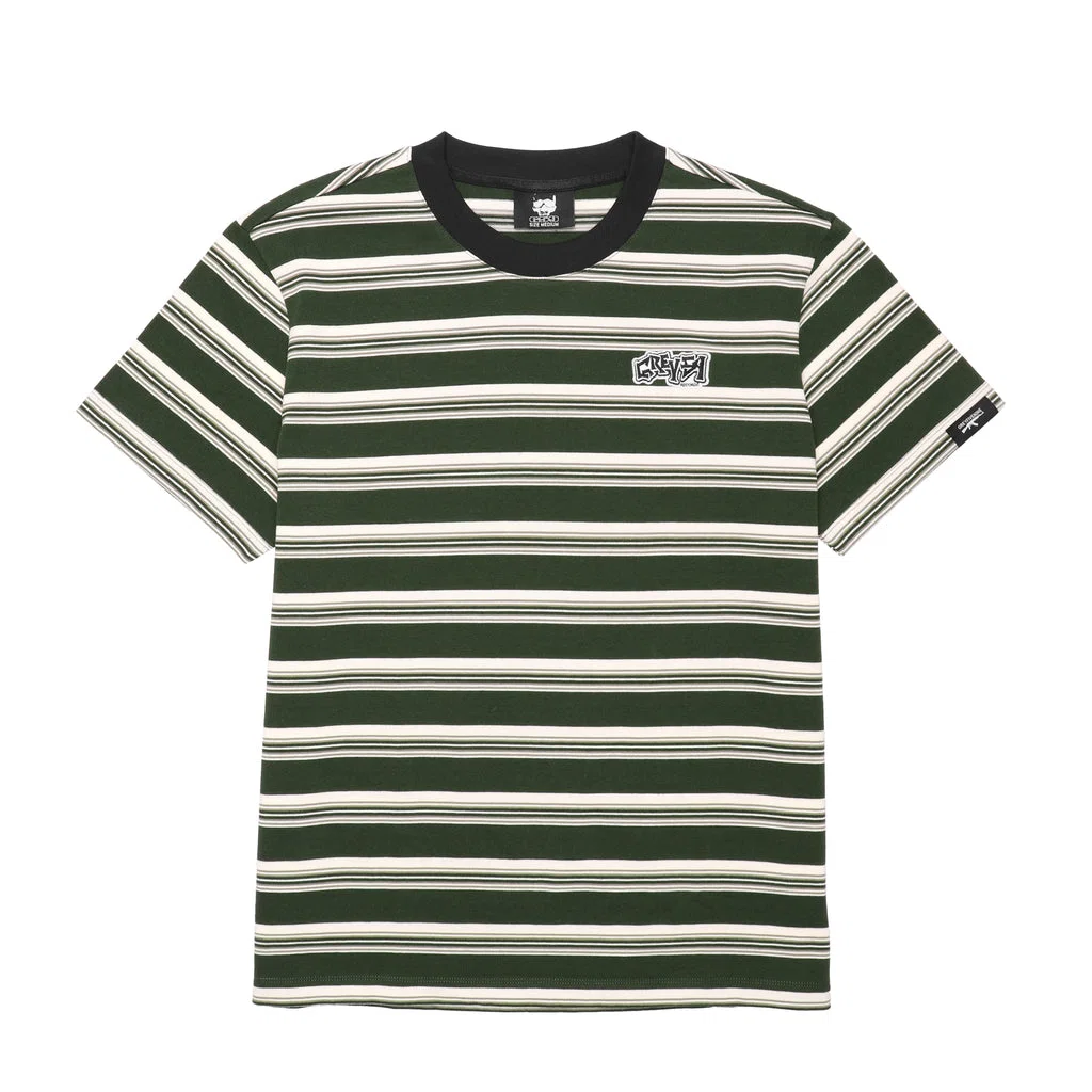 G59 Records G59 Medary Striped Shirt (Green)