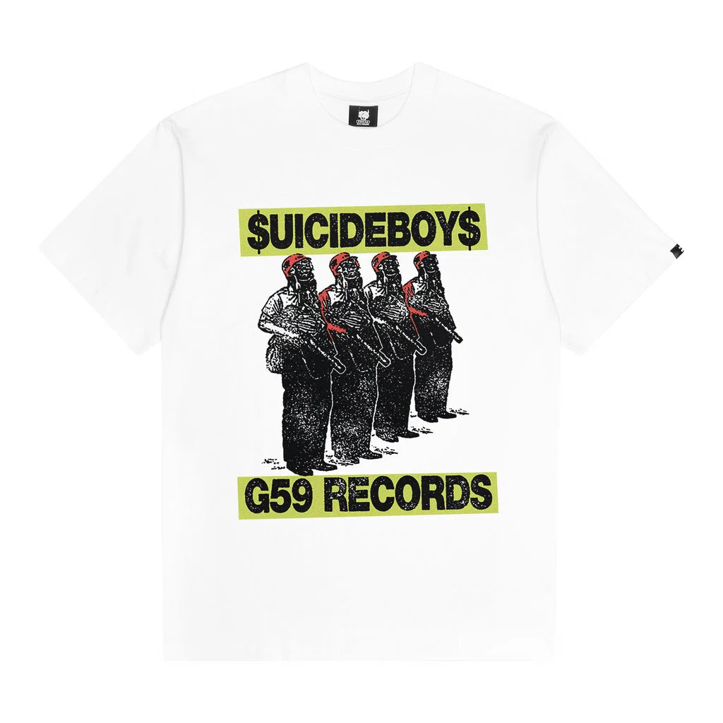 G59 Records G59 Frontlines Tee (White)