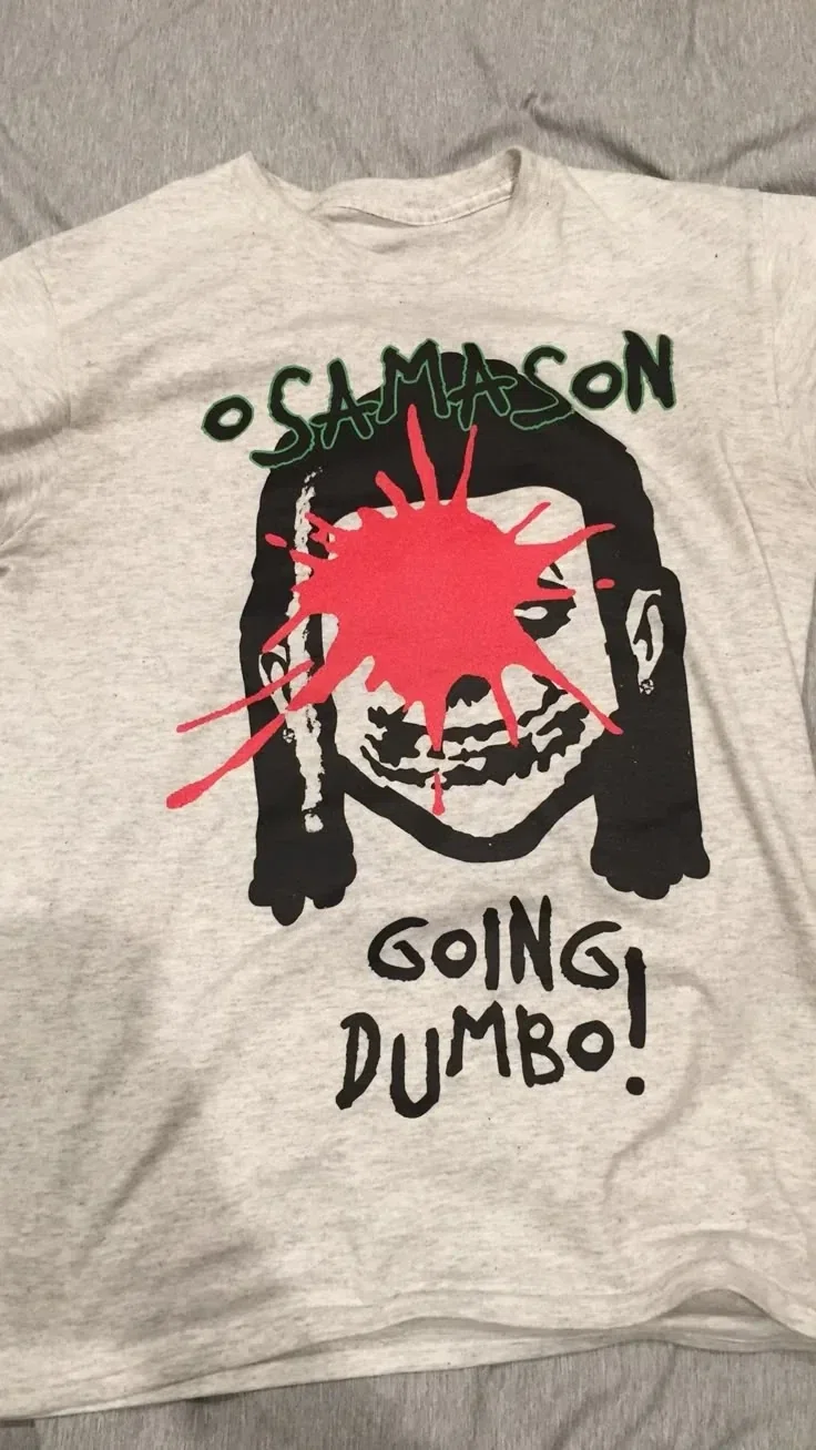 OsamaSon Grey Going Dumbo Tour Tee