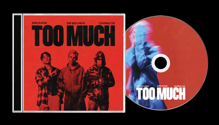 The Kid LAROI, Jung Kook, Central Cee - Too much CD (Red)