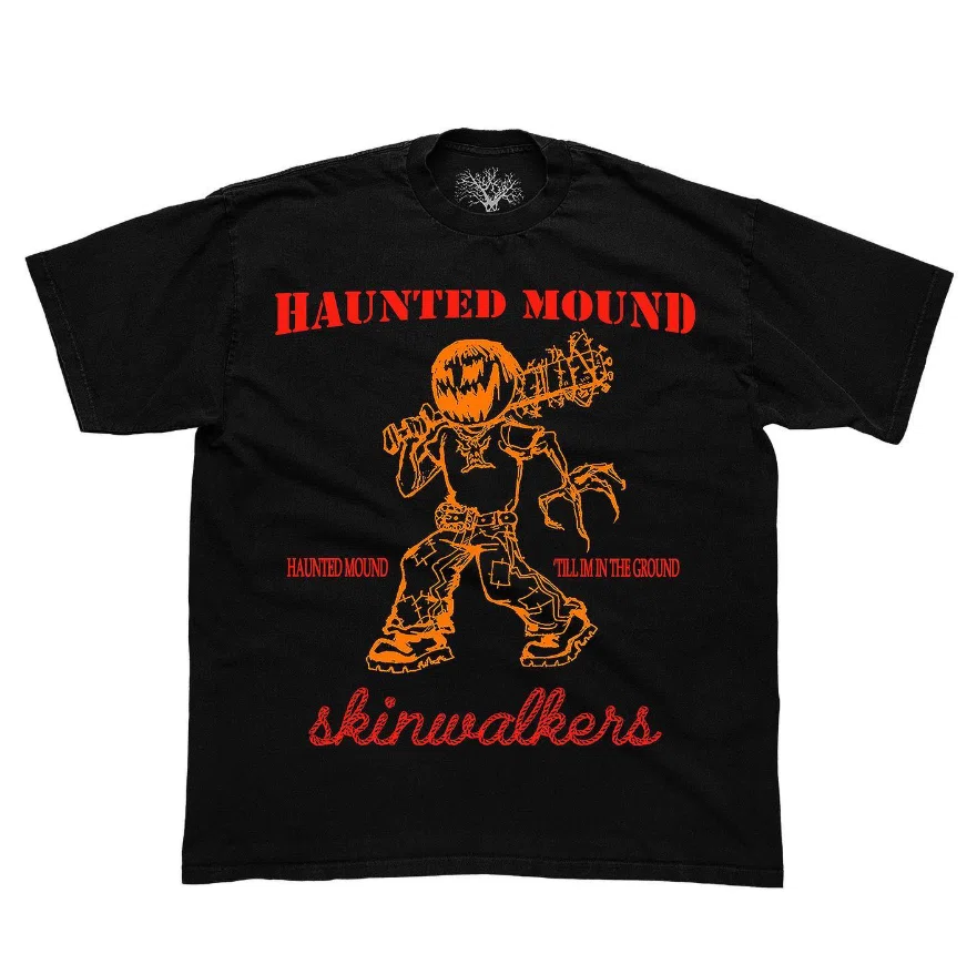 Haunted Mound Skinwalkers Black Tee primary image