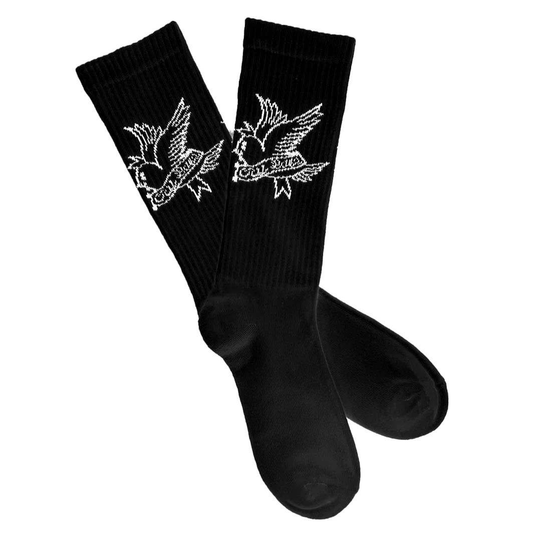 Lil Peep Black Crybaby Socks