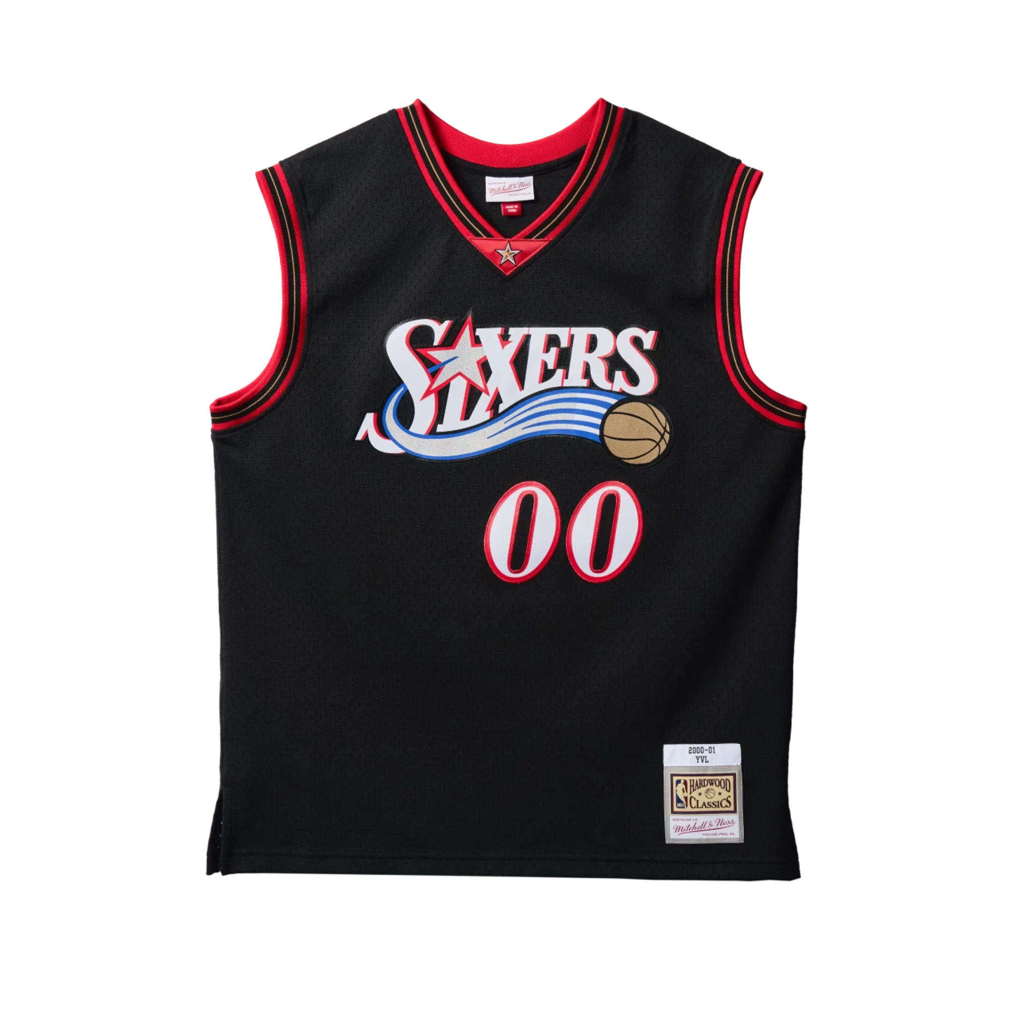 NBA PLAYBOI CARTI X M&N JERSEY PHILADELPHIA 76ERS 2000 primary image