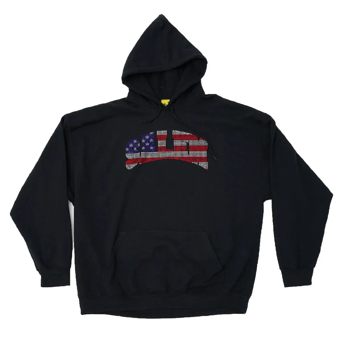 SALEM Collegiate Hoodie (Rhinestones / Black / USA) primary image