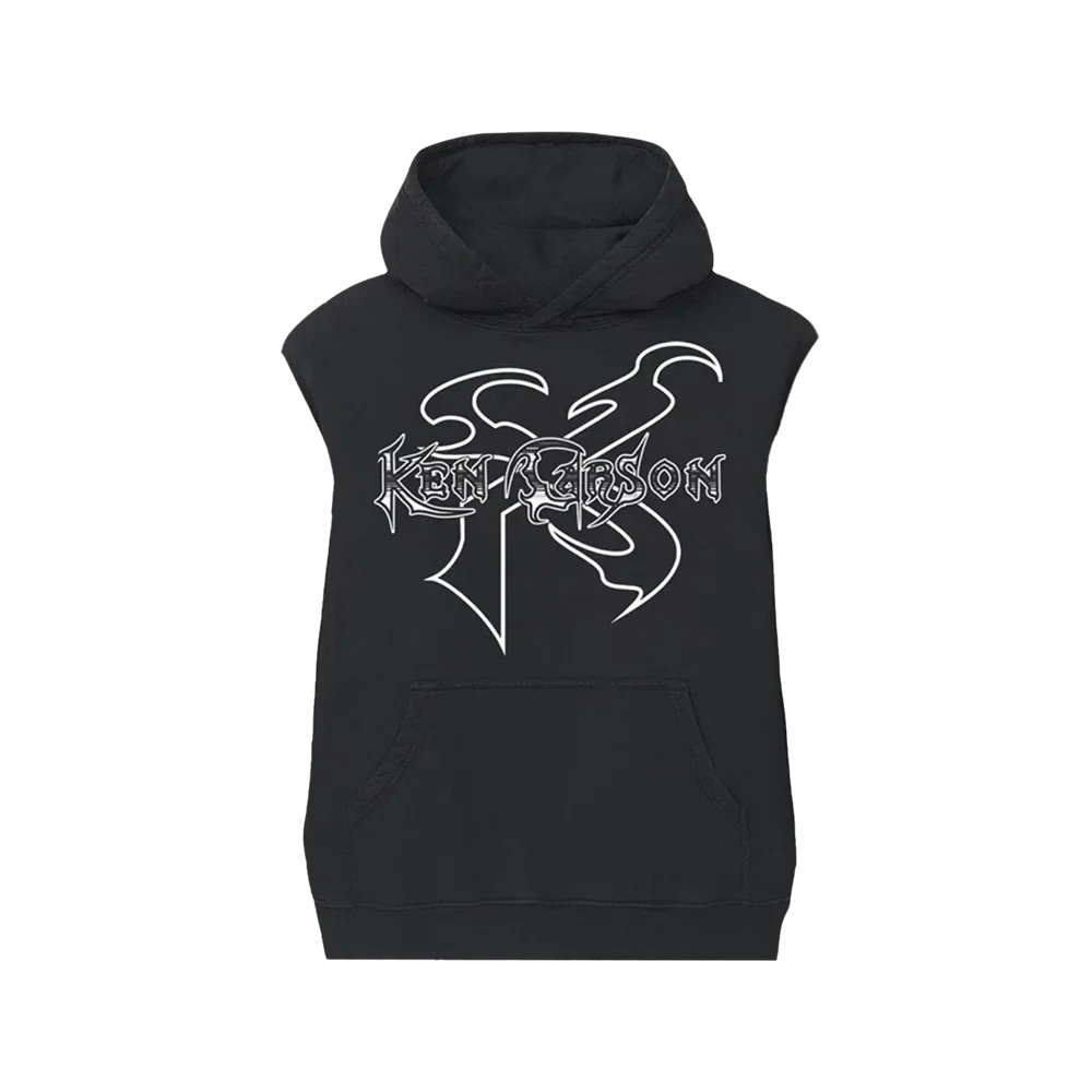 Ken Carson KENGDXM HEARTS SLEEVELESS HOODIE primary image