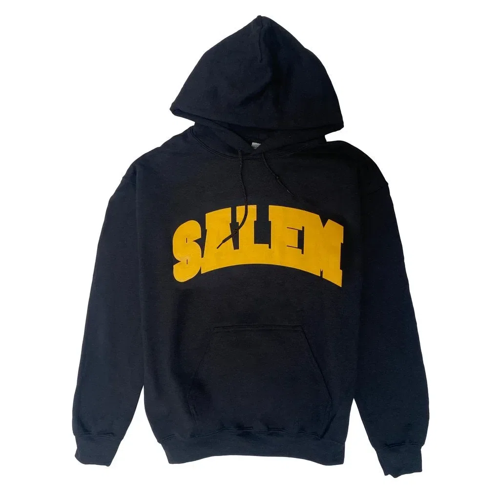 SALEM Collegiate Hoodie (Black / Yellow)
