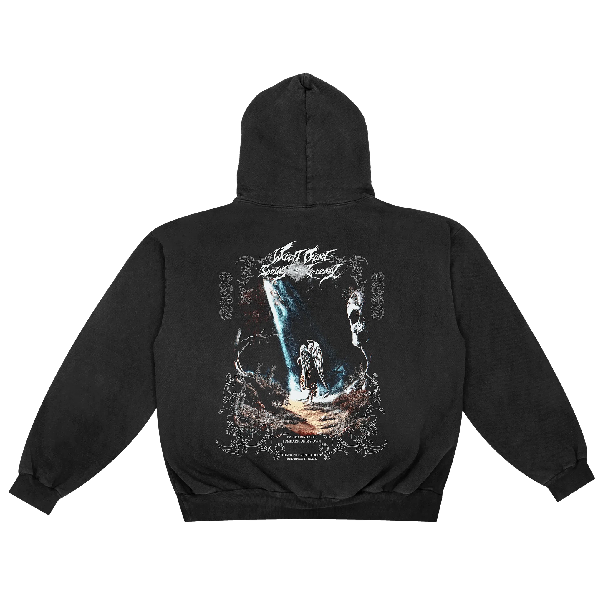Wicca Phase Springs Eternal Find The Eternal Light Pullover Hooded Sweatshirt primary image