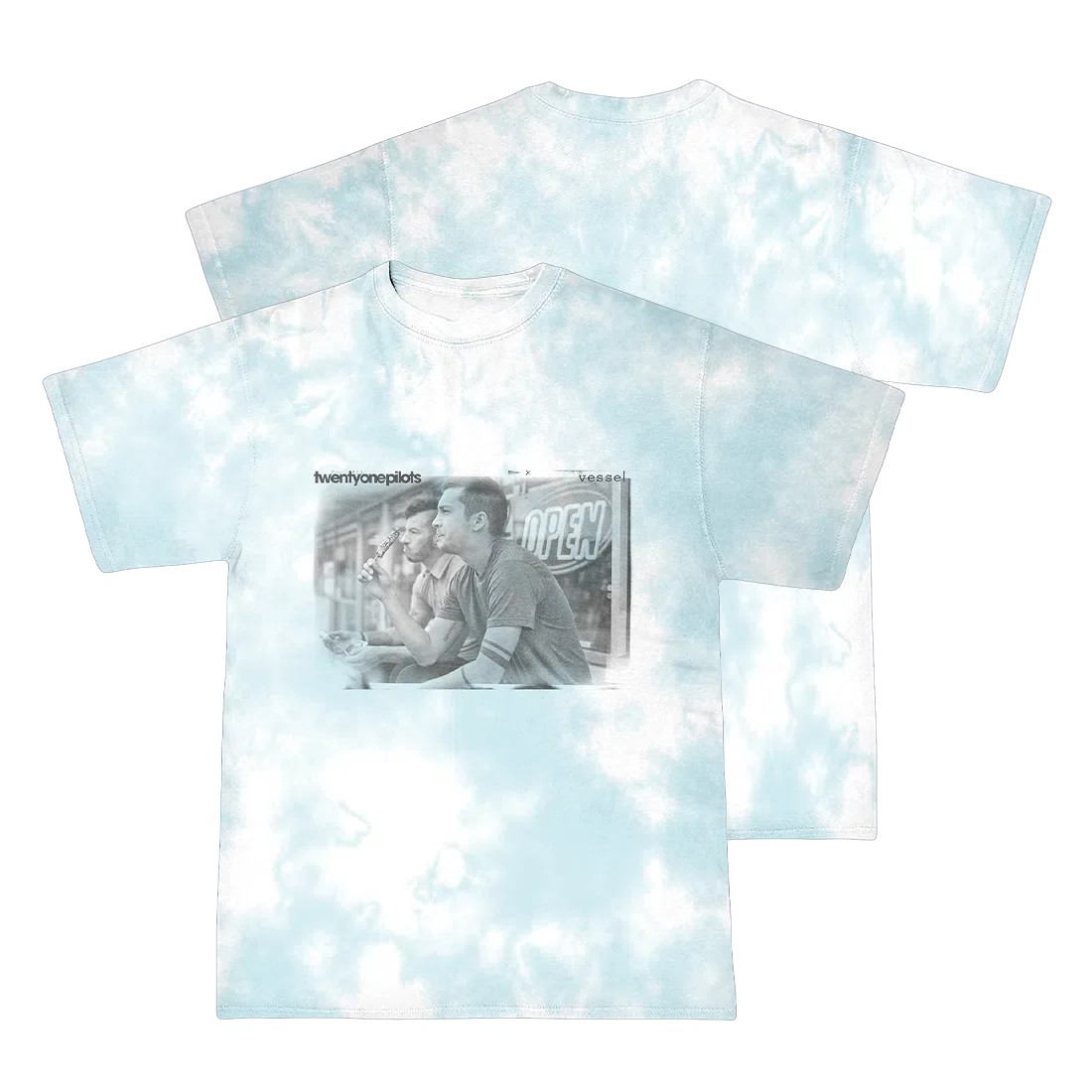 Twenty One Pilots Vessel Anniversary Tie Dye T-Shirt