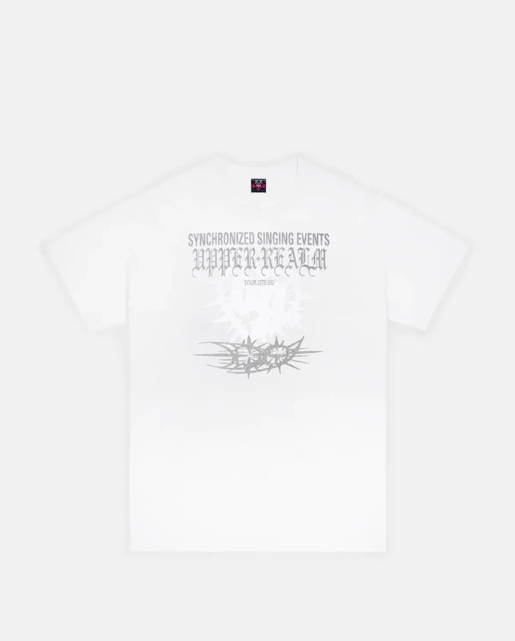 Drain Gang Upper Realm Tee (White) primary image