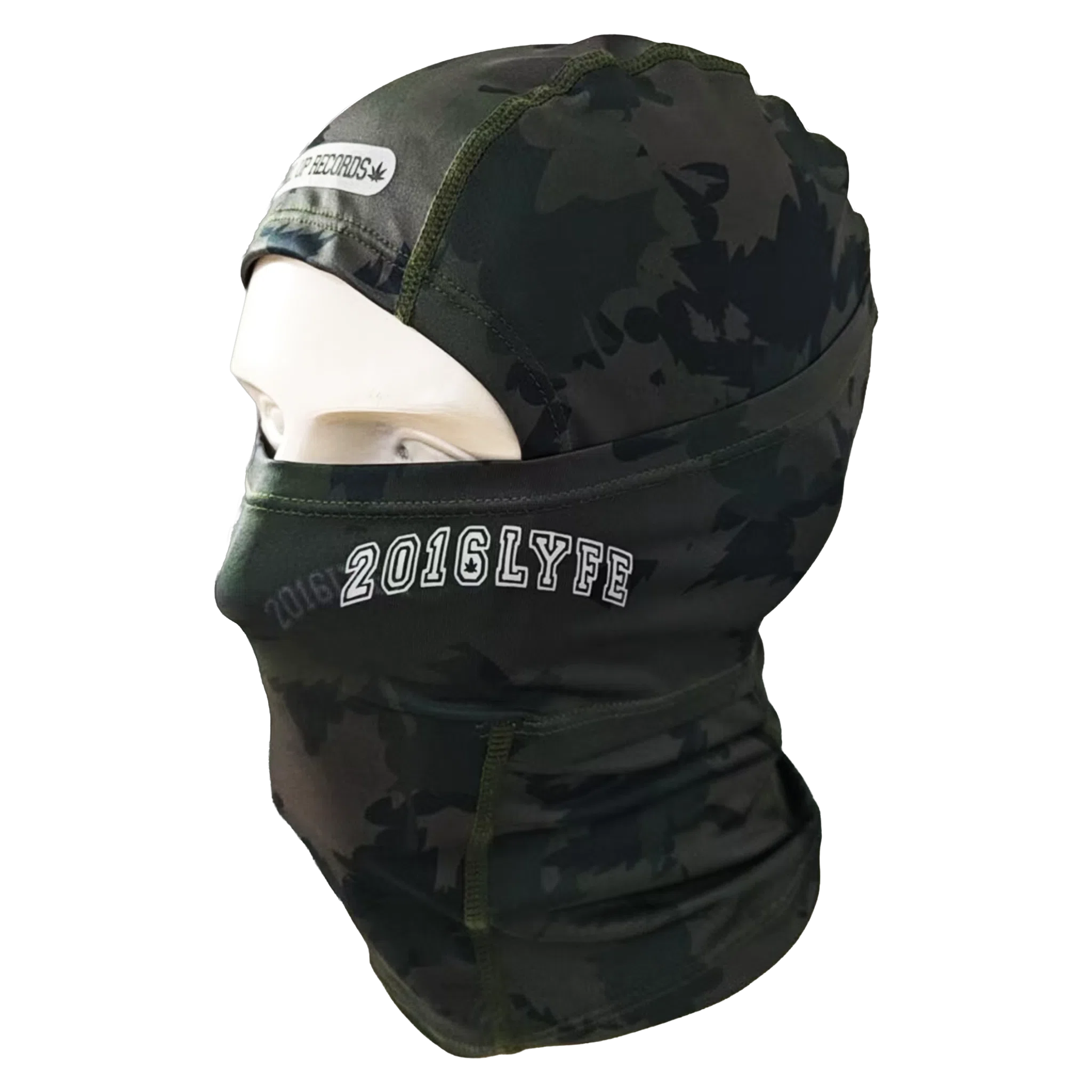 2016LYFE 3M Reflective Logo Ski Mask (Green Camo) primary image