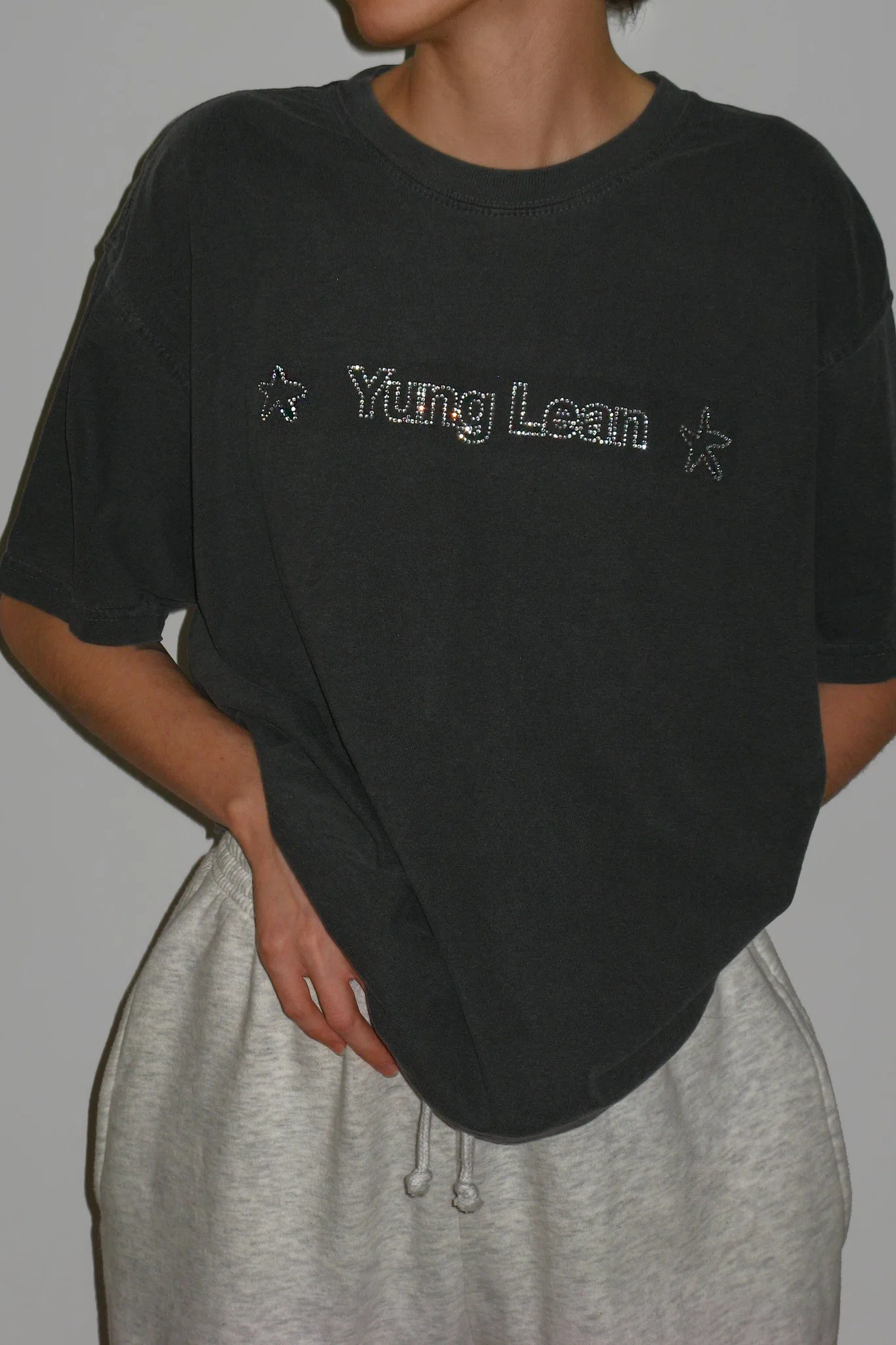 Yung Lean Starz T-Shirt (Washed Black) primary image