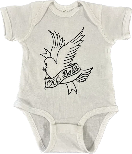 Lil Peep Crybaby Baby Onesie
