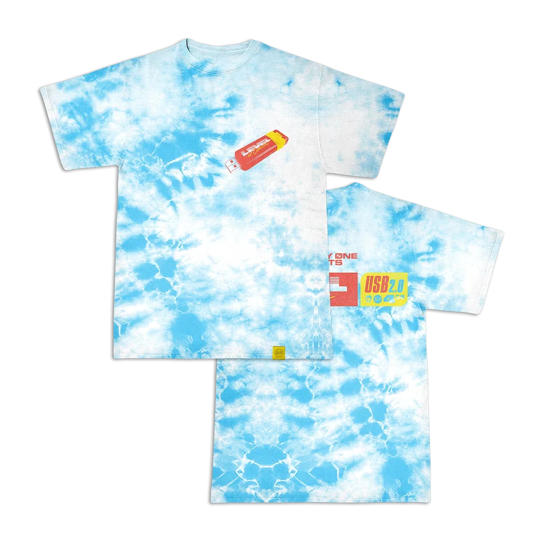 Twenty One Pilots Flash Blue Wash T-Shirt