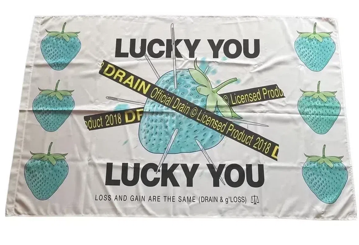 Drain Gang Drain & g’LOSS Lucky Flag