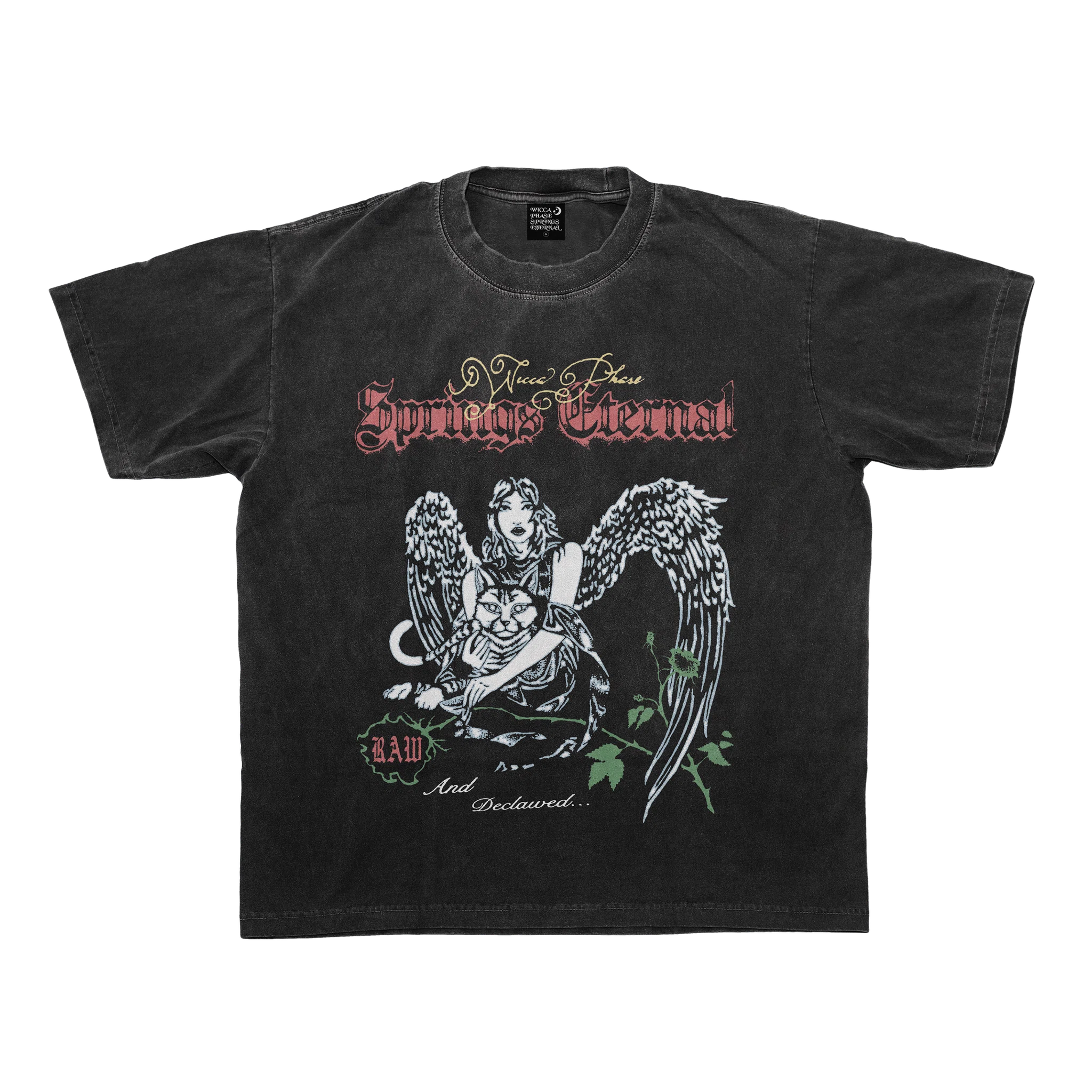 Wicca Phase Springs Eternal Angel and Friend T-Shirt
