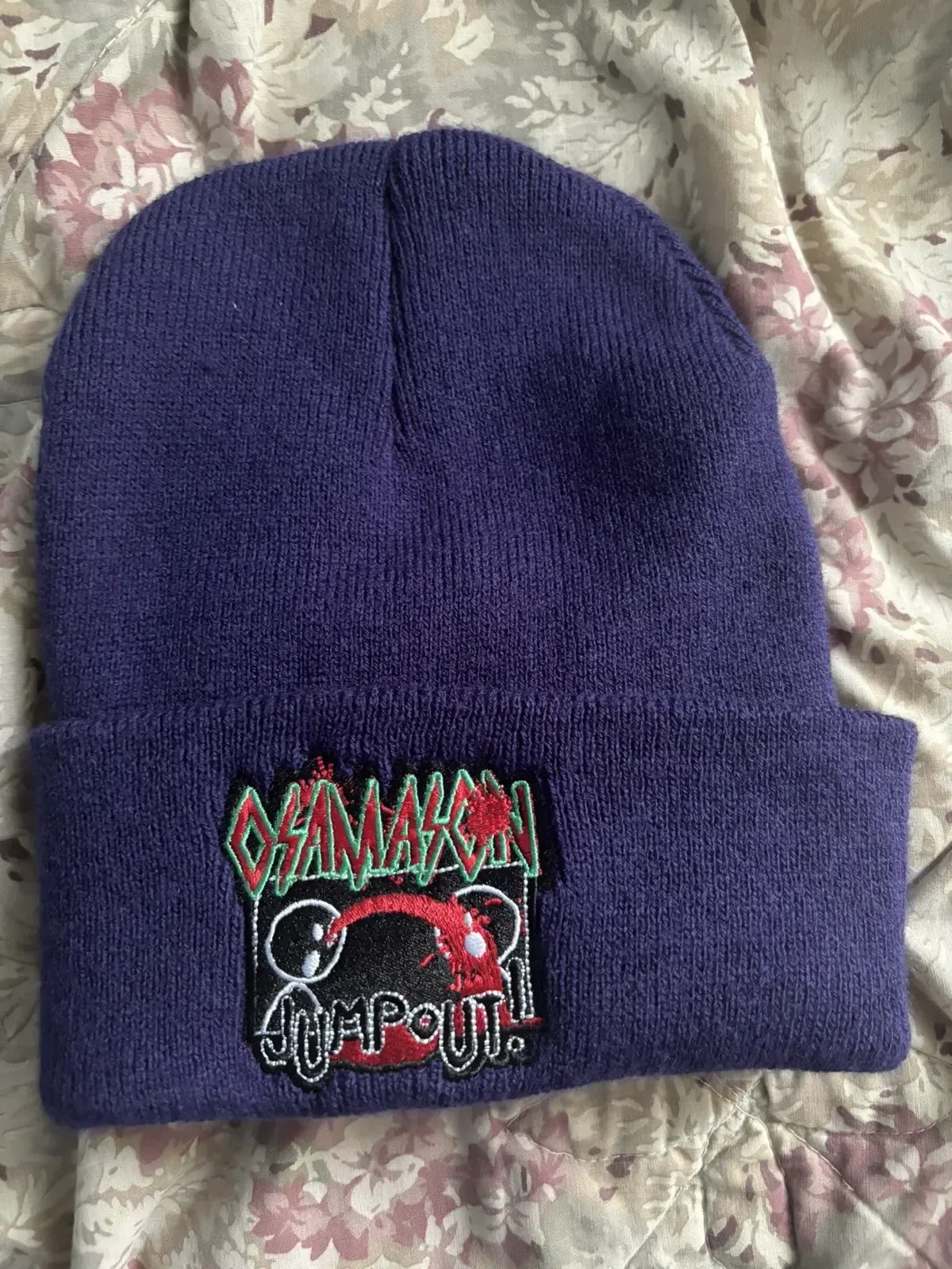 OsamaSon Purple Jump Out Going Dumbo Tour Beanie primary image