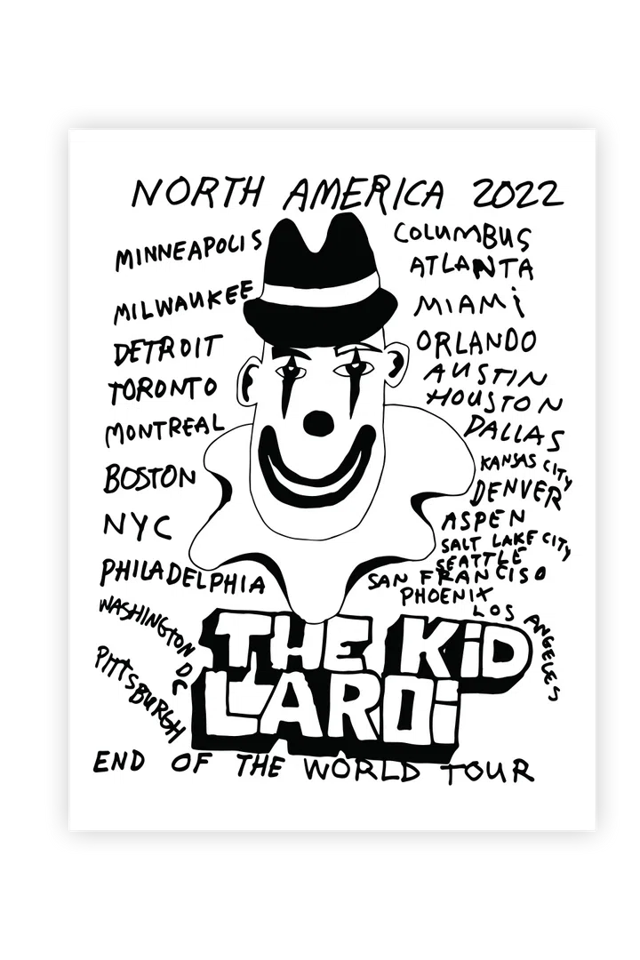 The Kid LAROI NORTH AMERICA TOUR POSTER