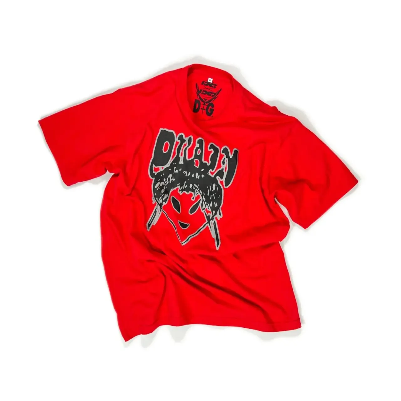 Drain Gang D925 Red Alien Tee primary image