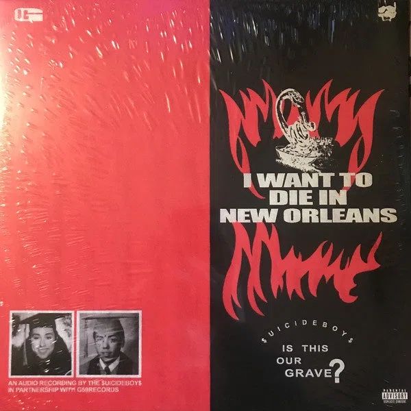 G59 Records I Want to Die in New Orleans LP (Red and Black Vinyl)