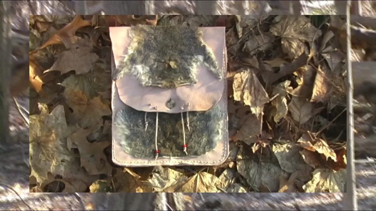 JJ VALHALLA Goat Leather + Squirrel Pelt Satchel primary image