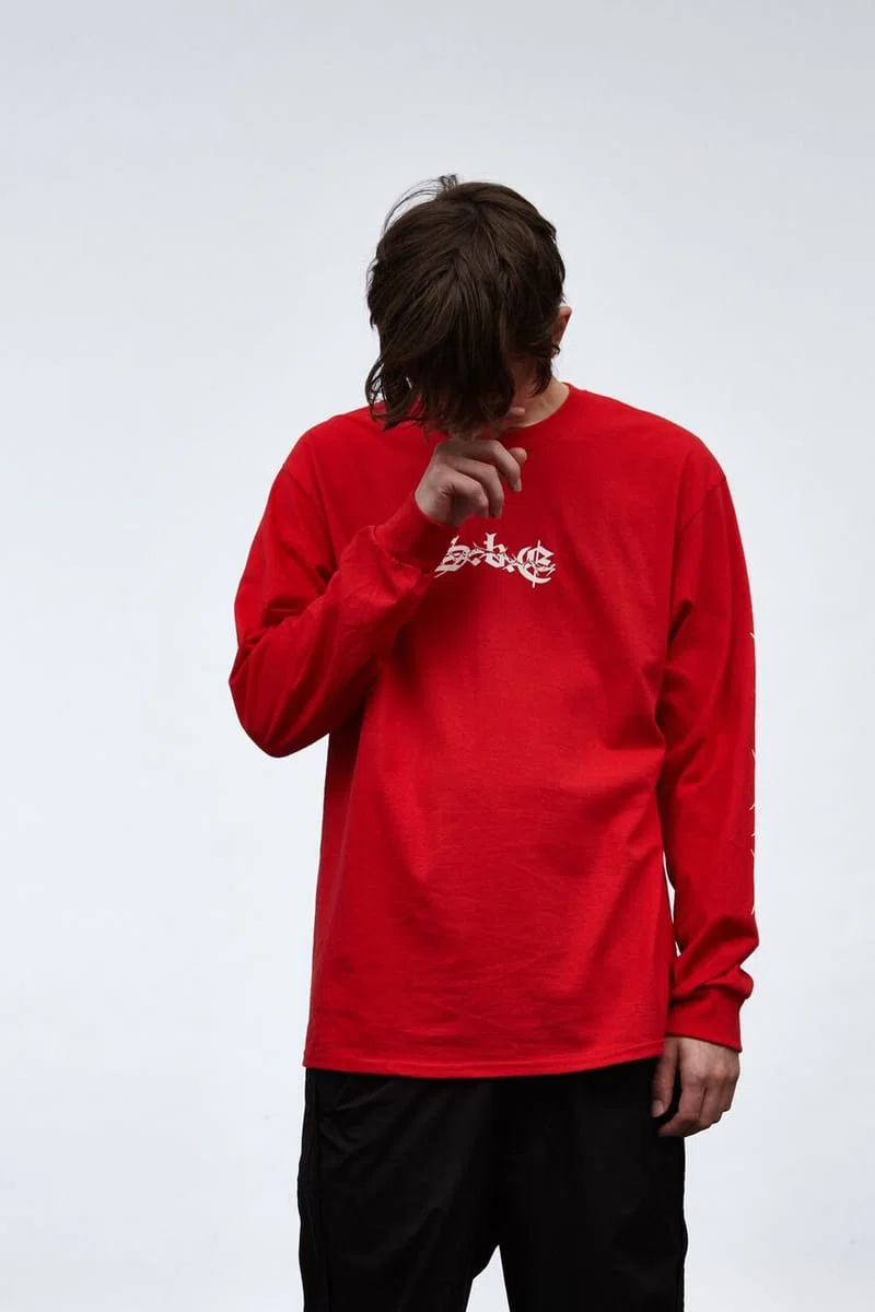 Sad Boys SBE LONGSLEEVE 001 (RED) primary image