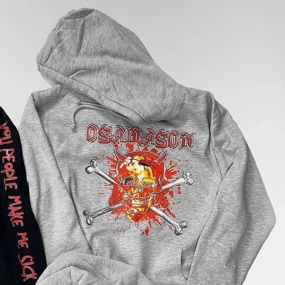 OsamaSon Grey Going Dumbo Tour Hoodie primary image