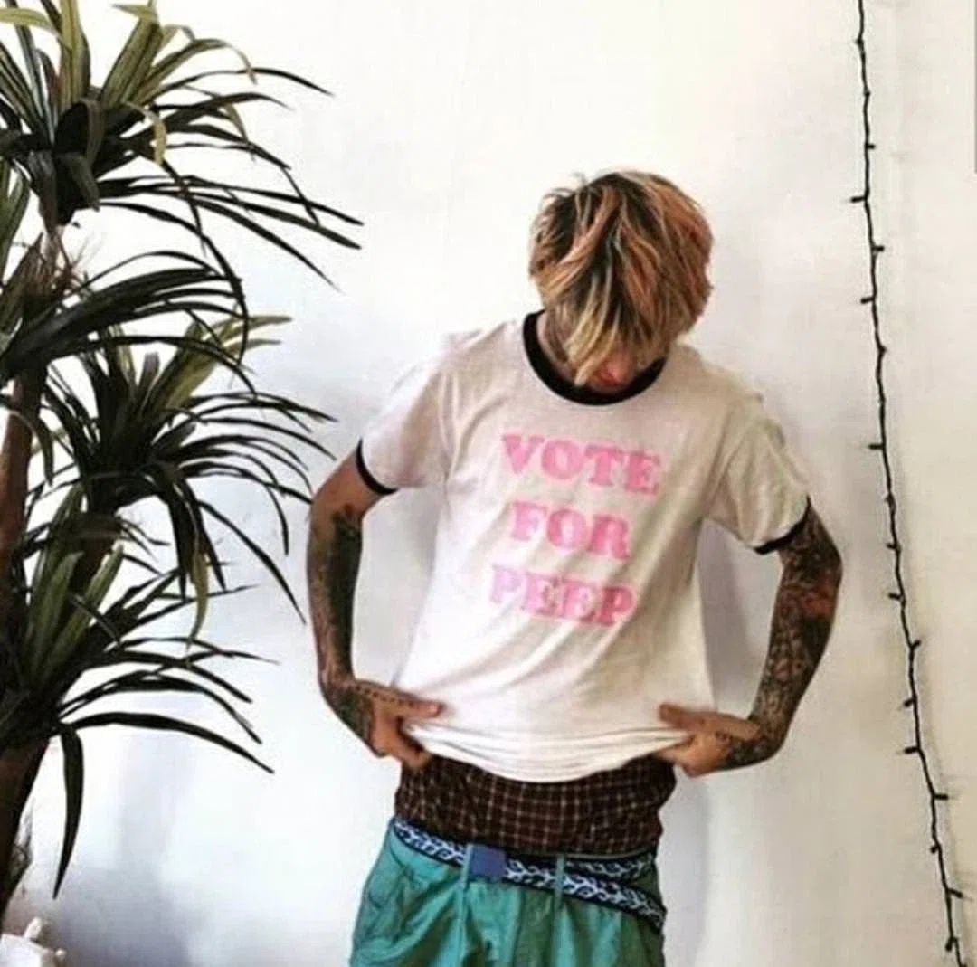 Lil Peep Vote For Peep Shirt (COWYS Edition) primary image