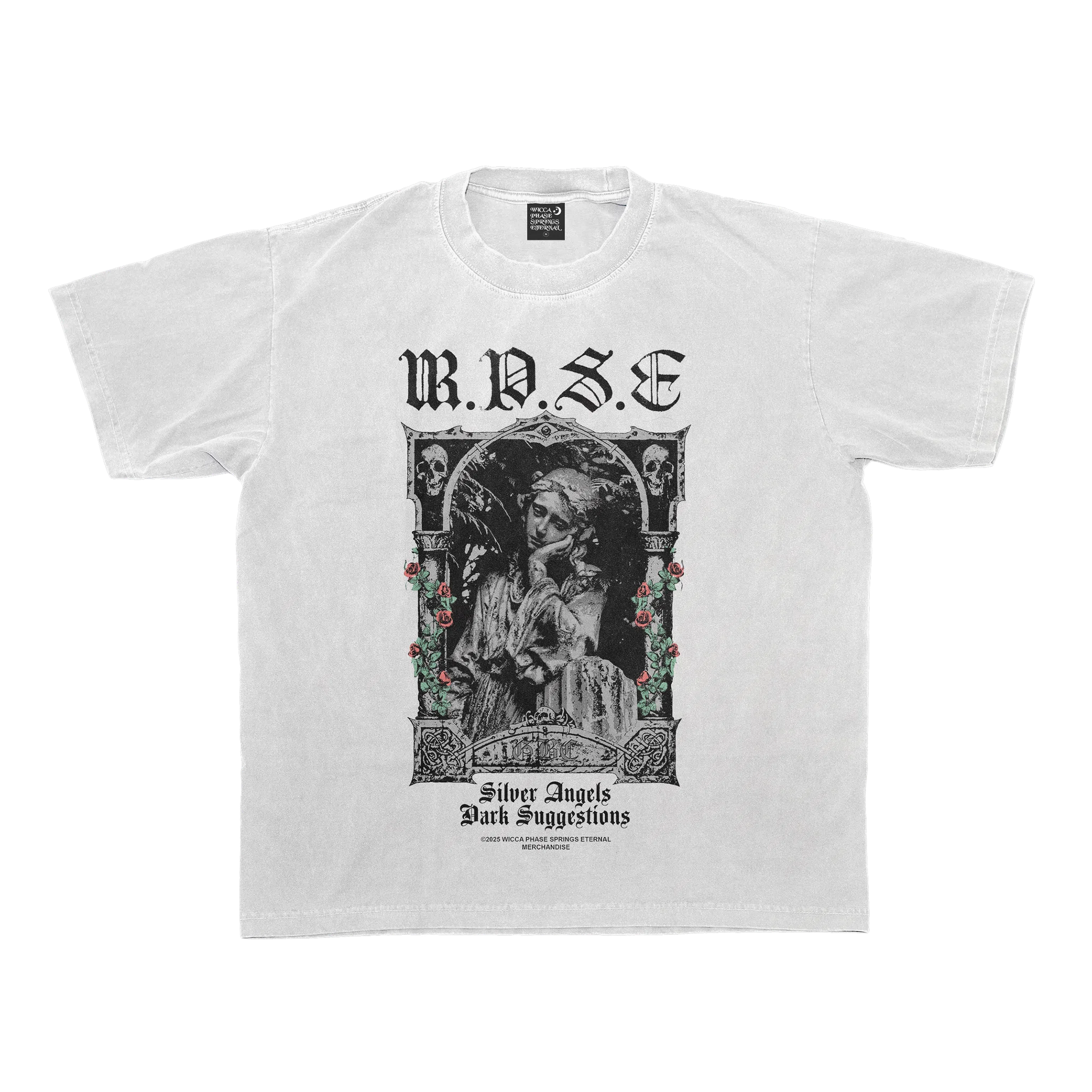 Wicca Phase Springs Eternal Rose Angel T-Shirt