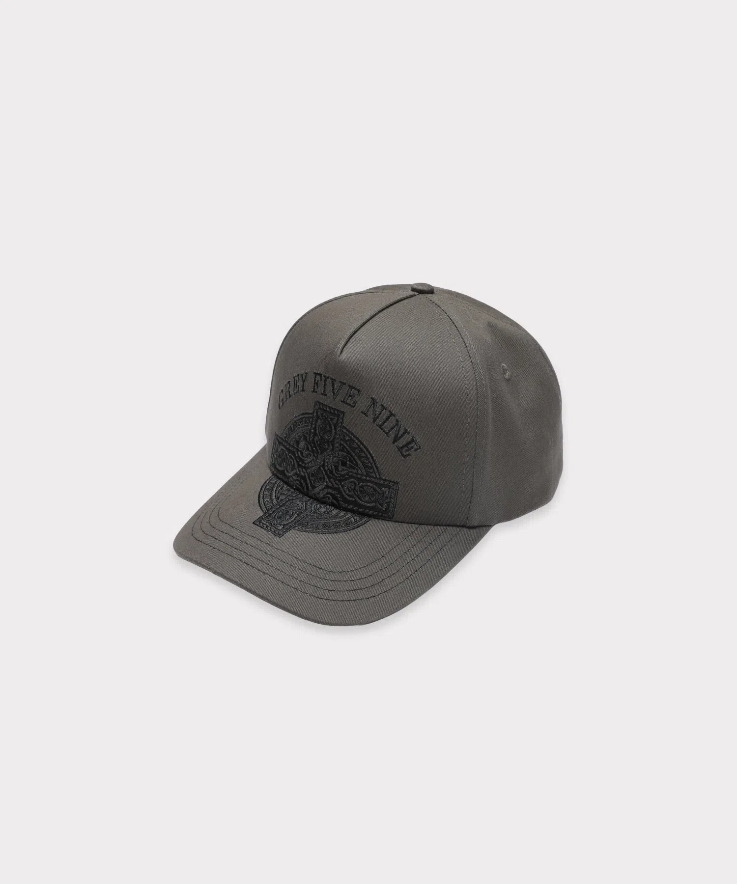 G59 Records G59 Tribal Cross Cap (Grey) primary image