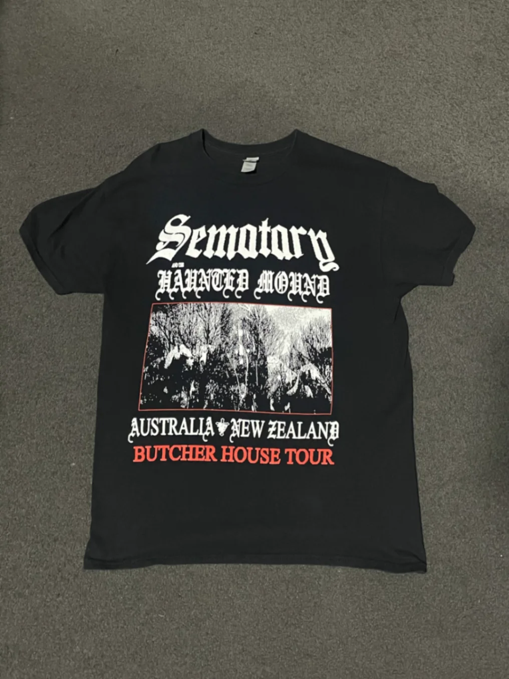 Haunted Mound AUS/NZ Tour Tee primary image