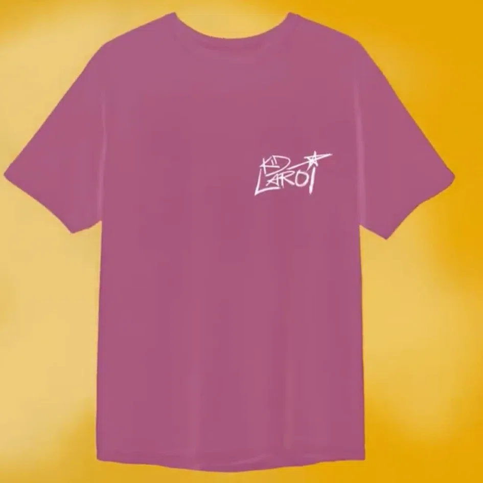 The Kid LAROI Maybe Wrong Tee In Pink primary image