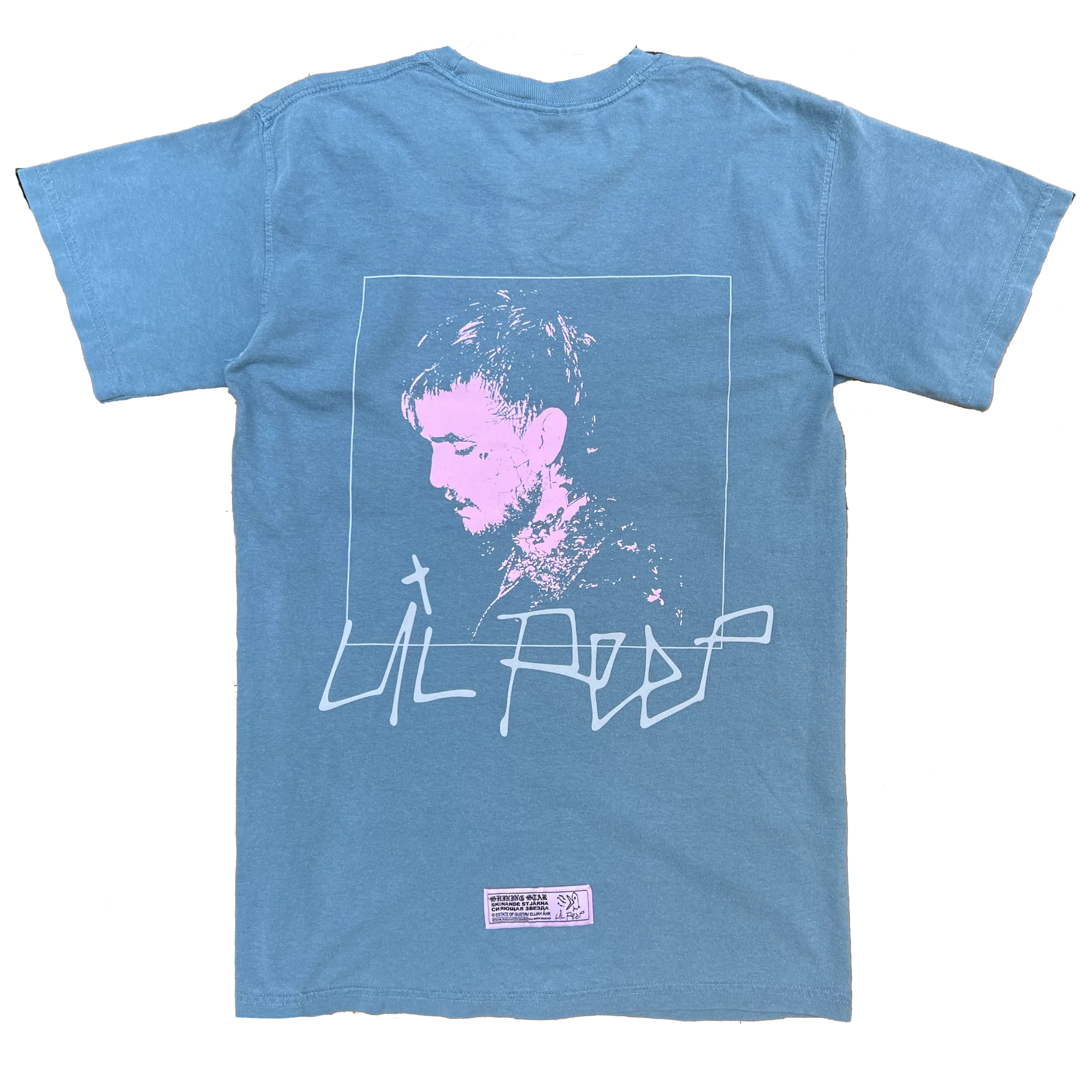 Lil Peep Blue Shining Star Short Sleeve primary image