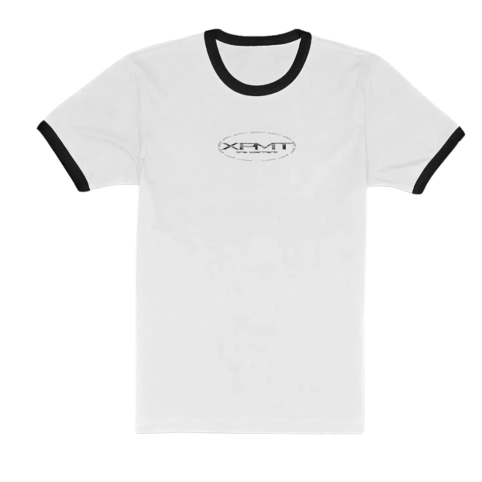 Ken Carson xperiment global ringer t shirt (White)