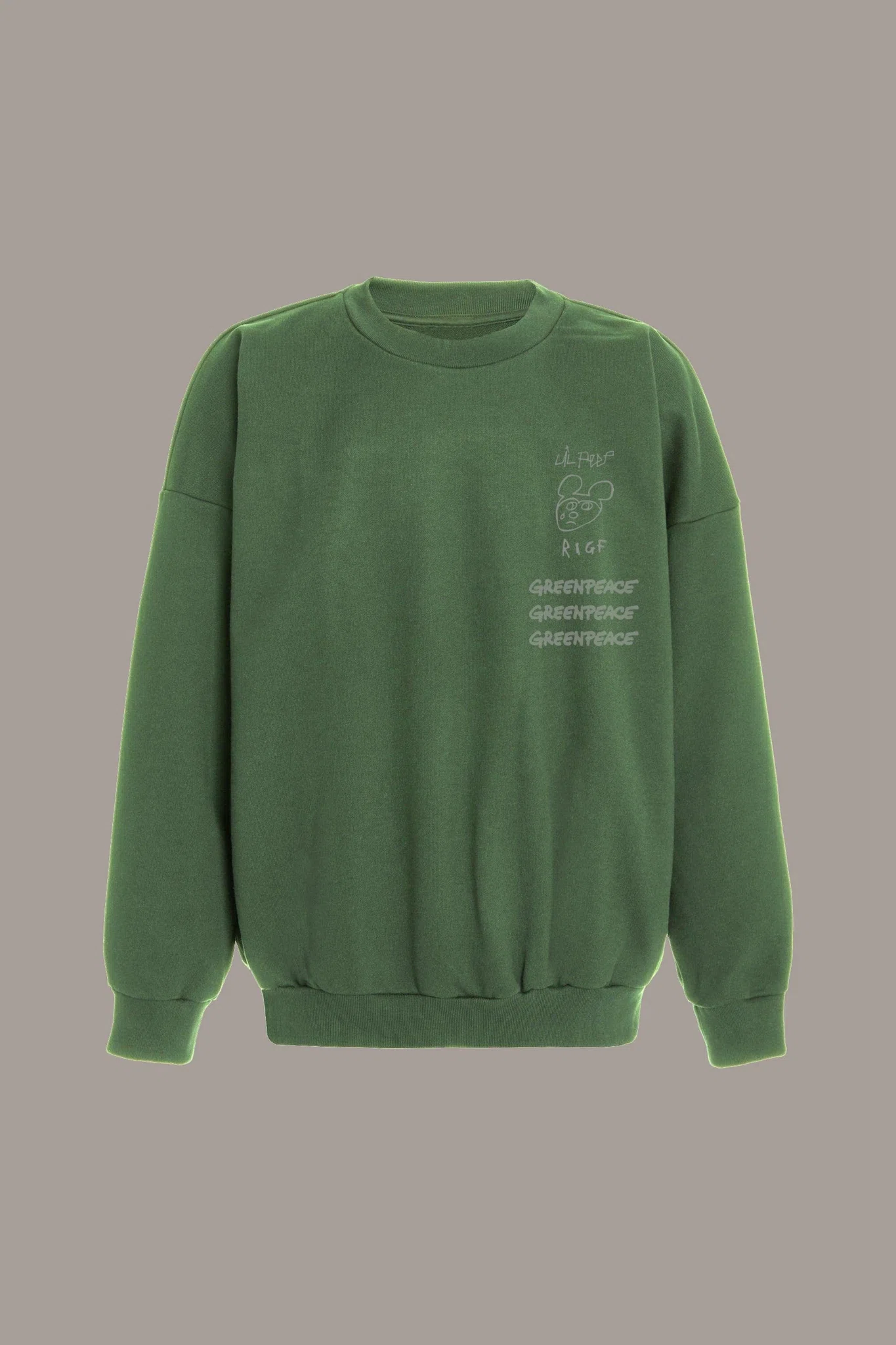 Lil Peep Heavy R.O.O.T Crew (Forest Green) primary image