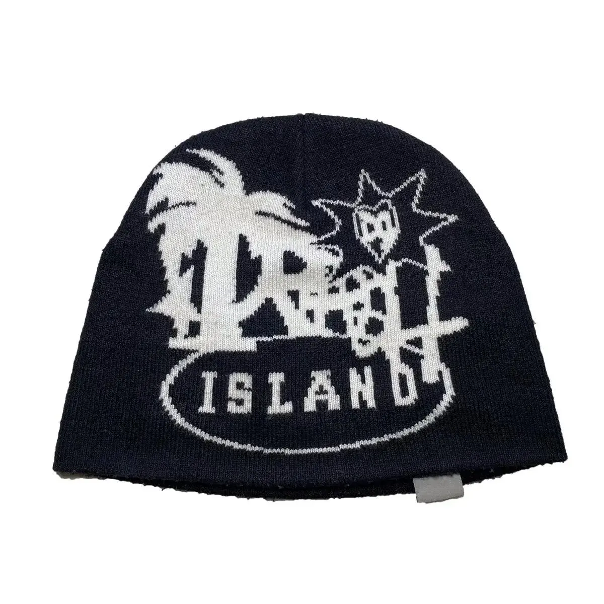 Drain Gang Trash Island Beanie (Black) primary image