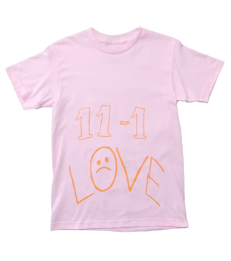 Lil Peep 11-1 Pink Short Sleeve primary image
