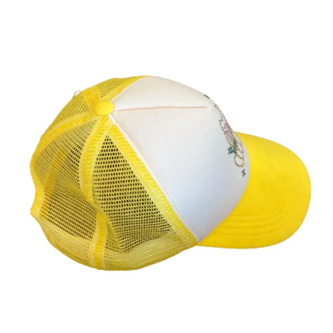 Drain Gang DGBB Stone Trucker Cap (Yellow) primary image