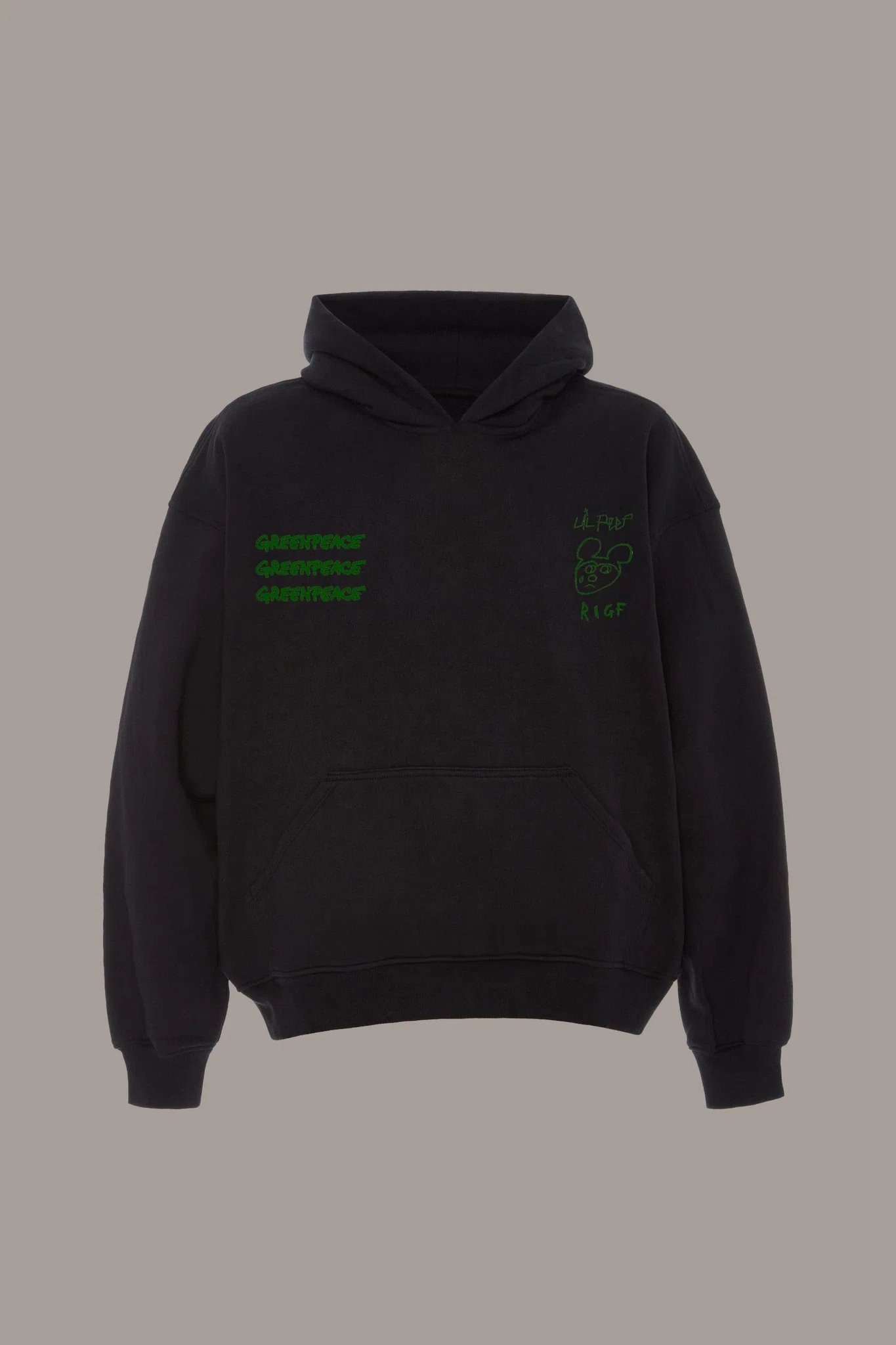 Lil Peep Heavy Live Forever Hoodie (Black) primary image