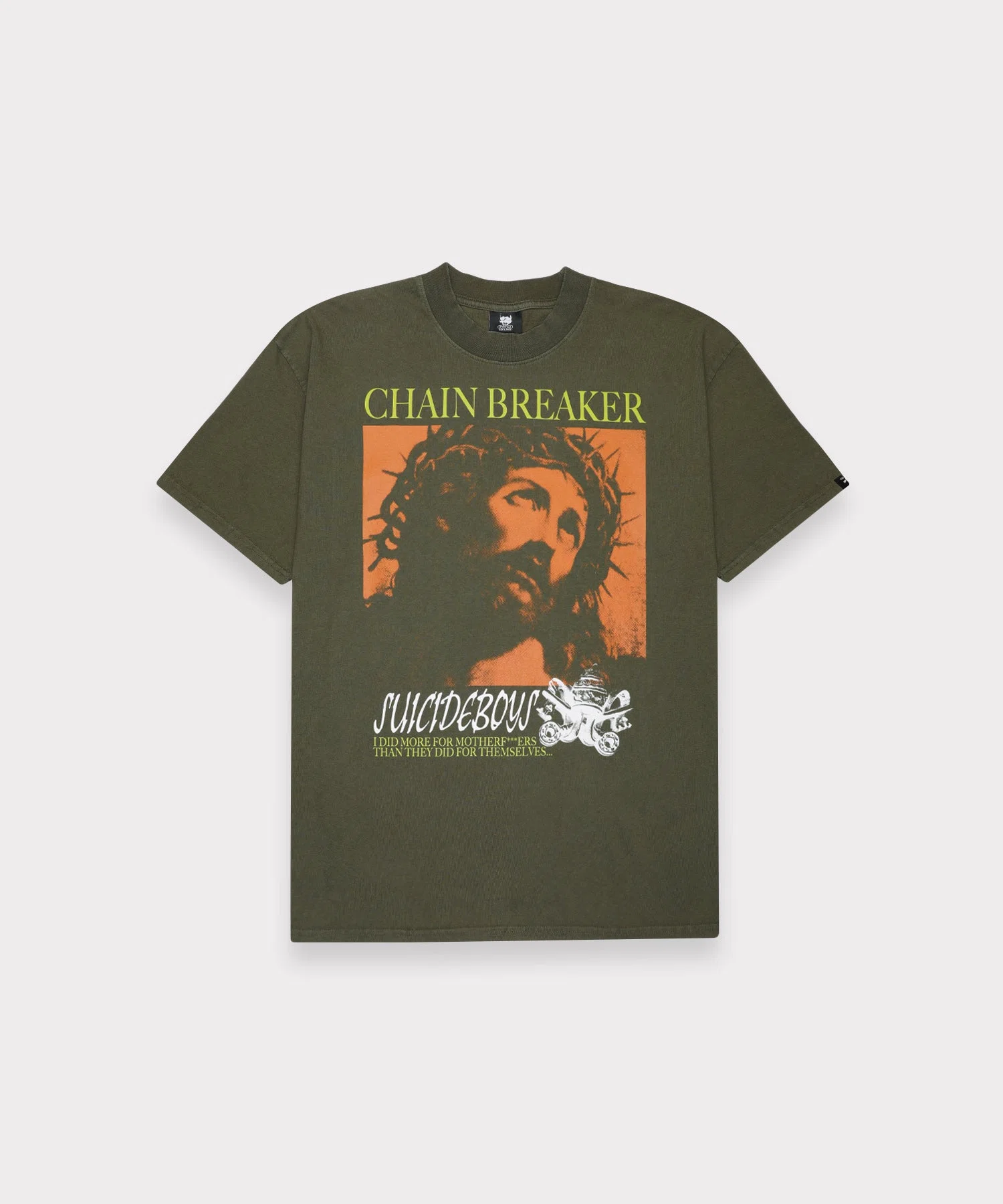 G59 Records G59 Chain Breaker Tee (Grape Leaf Green) primary image