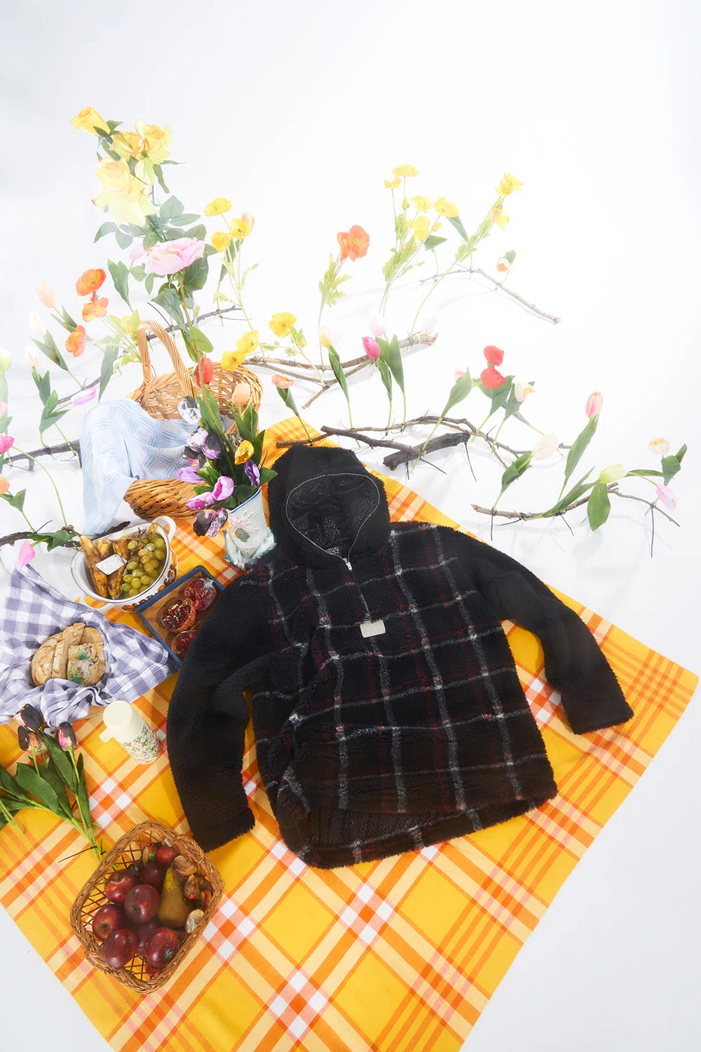 Sad Boys SBG HOODIE 005 (BLACK/RED) primary image