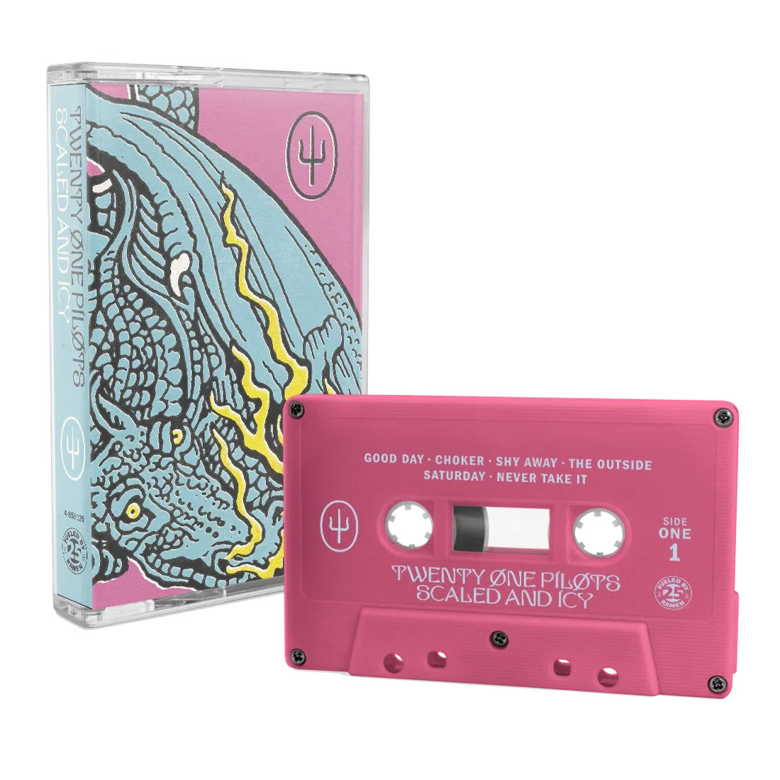 Twenty One Pilots Scaled and Icy (Pink Cassette)