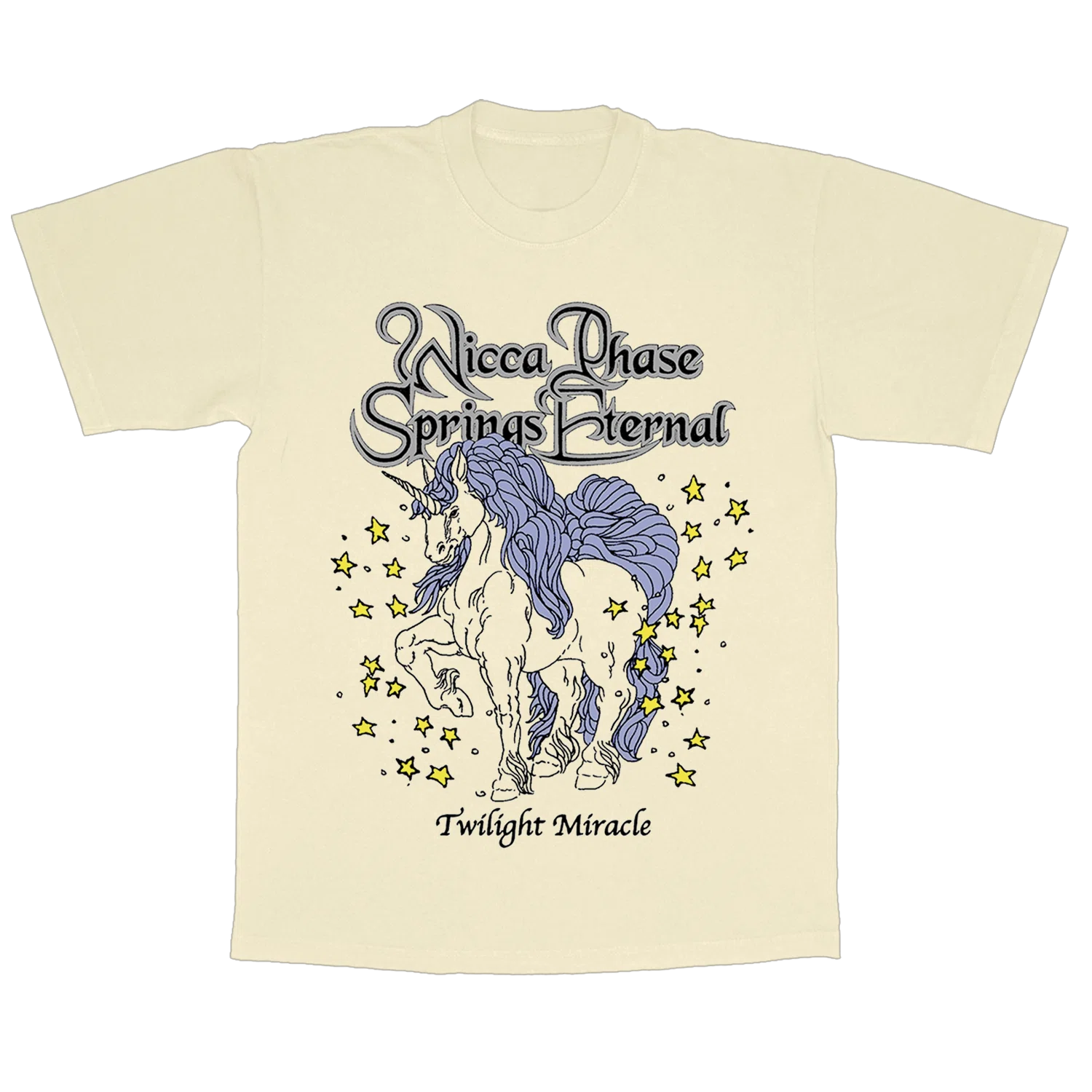 Wicca Phase Springs Eternal Twilight Miracle Unicorn Shirt