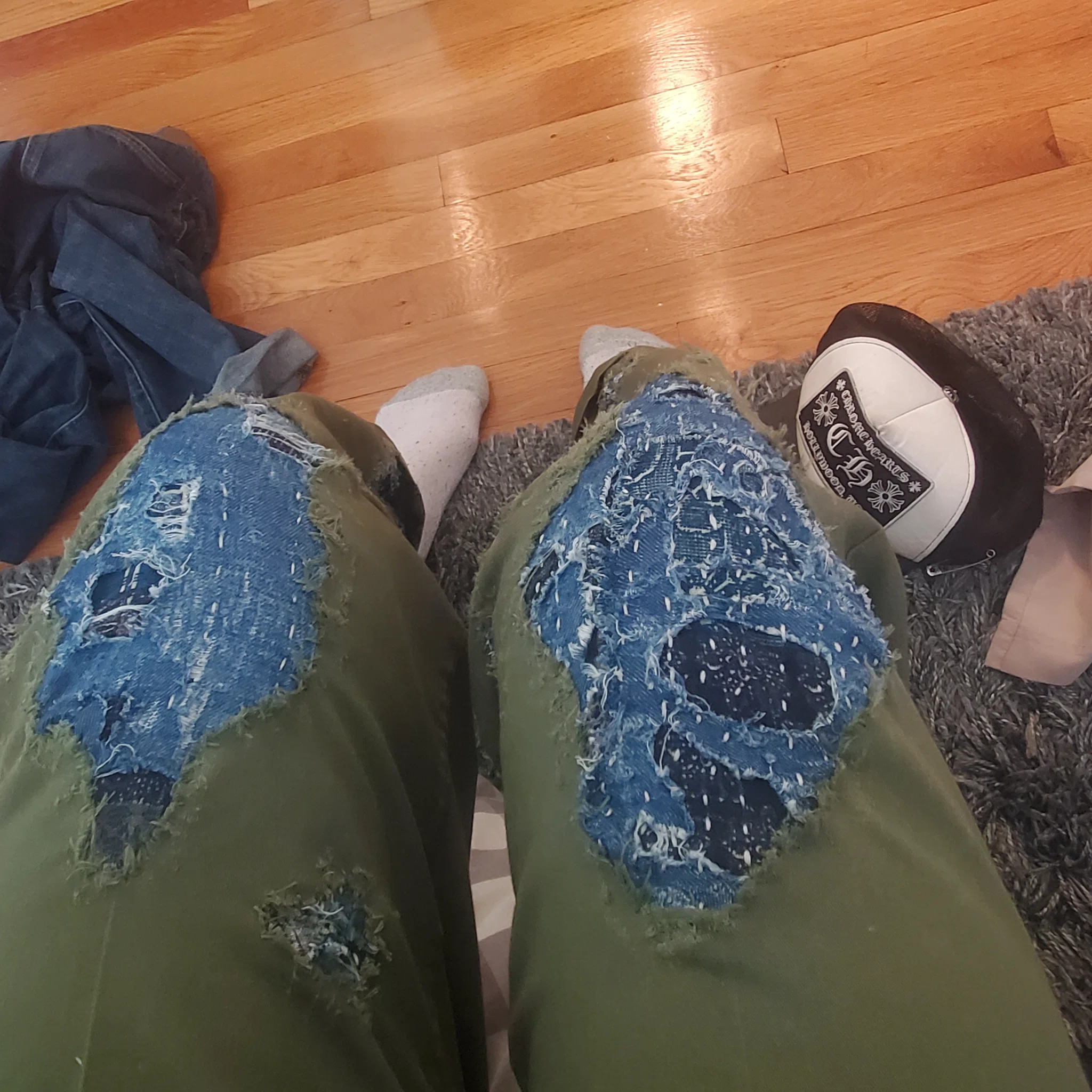 JJ VALHALLA Home made boro using indigo dyed hemp primary image