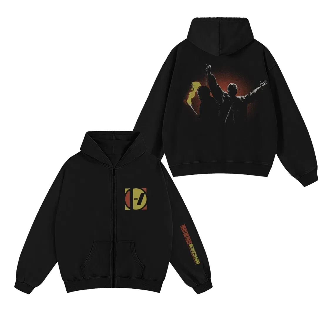 Twenty One Pilots “IMAGINED” ZIP-UP HOODIE